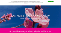 Desktop Screenshot of positiveseparation.com